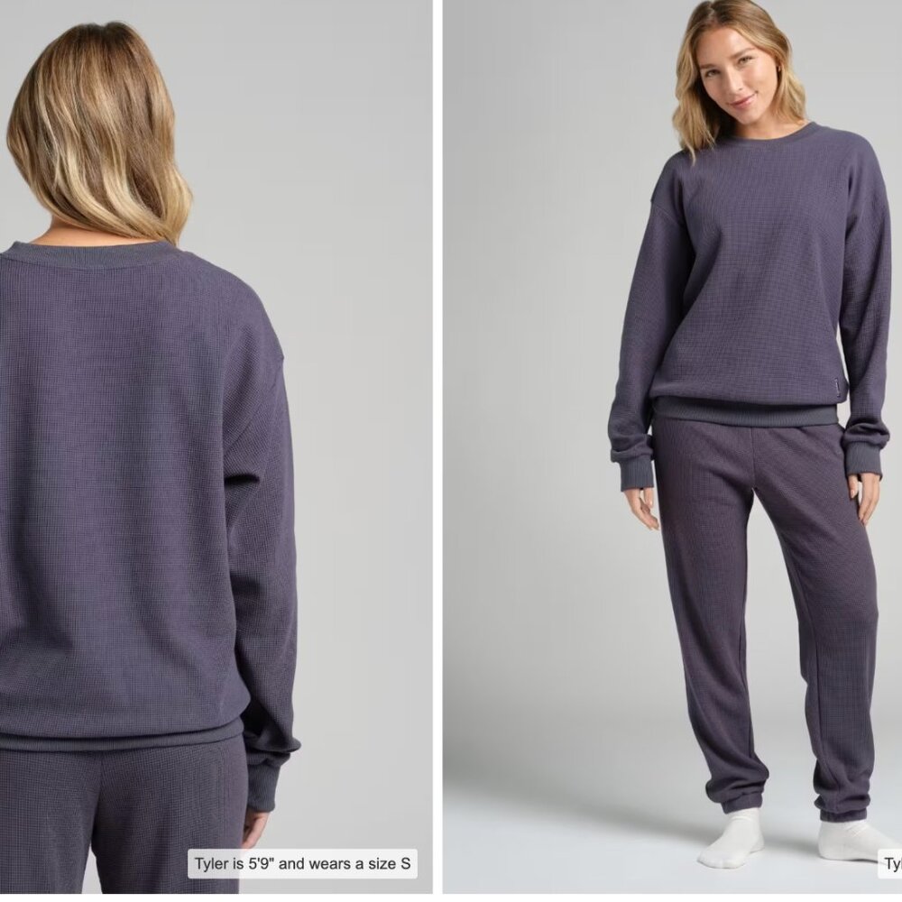 Comfrt Waffle Lounge Long Sleeve